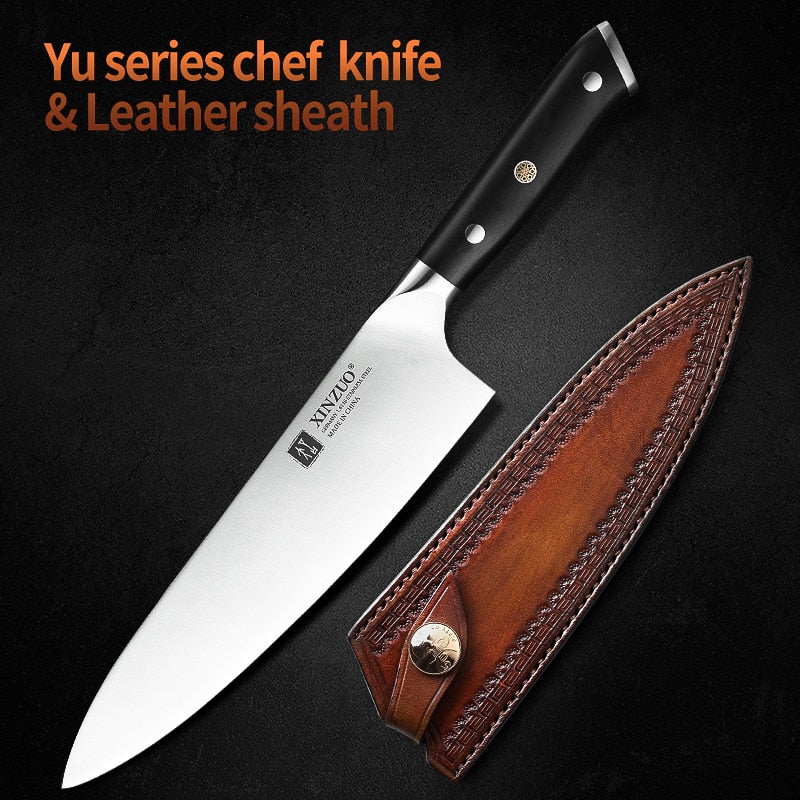 8.5'' Inch Chef Knife German 1.4116 Stainless Steel Kitchen Knives New Arrival Cooking Accessory