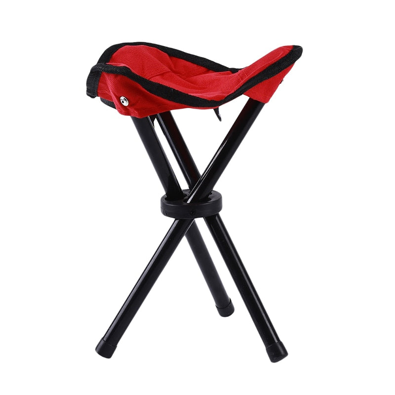 2023 Outdoor Portable Fishing Chairs Casting Folding Stool Triangle Fishing Foldable