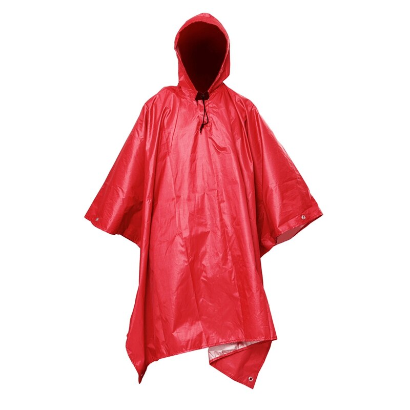 3 in 1 Raincoat Backpack Hood Hiking Cycling Poncho Waterproof Outdoor Camping Tent