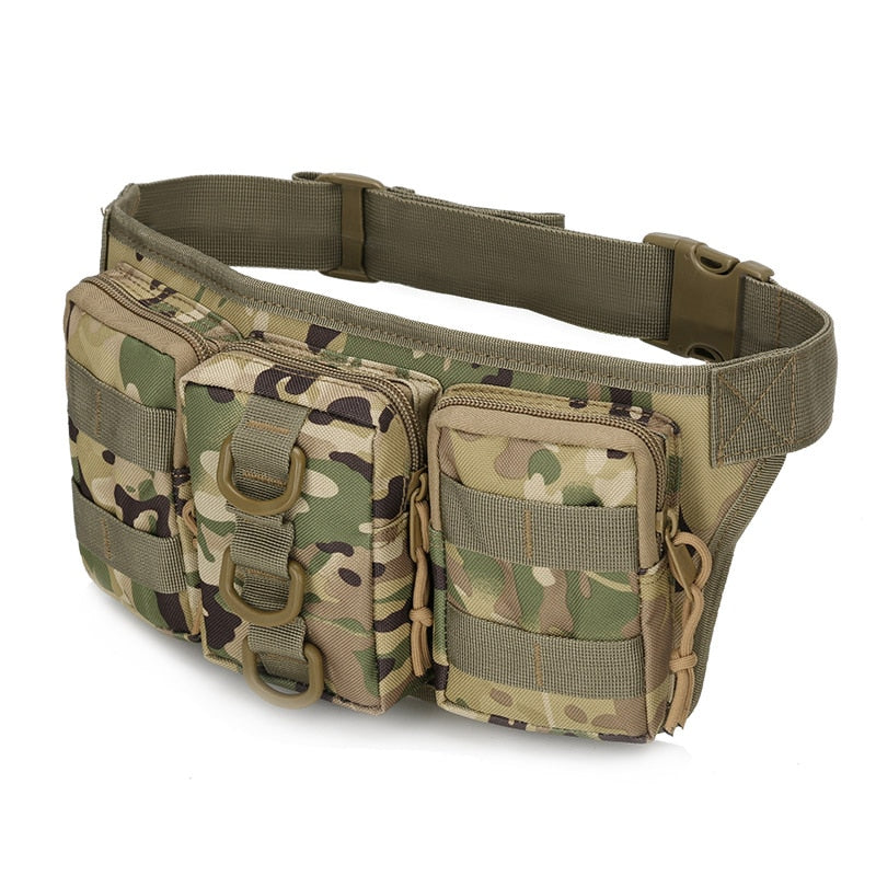 Molle Military Men Tactical Waist Bag Outdoor Sports Hiking Hunting Riding Army Pouch