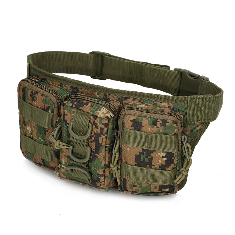 Molle Military Men Tactical Waist Bag Outdoor Sports Hiking Hunting Riding Army Pouch