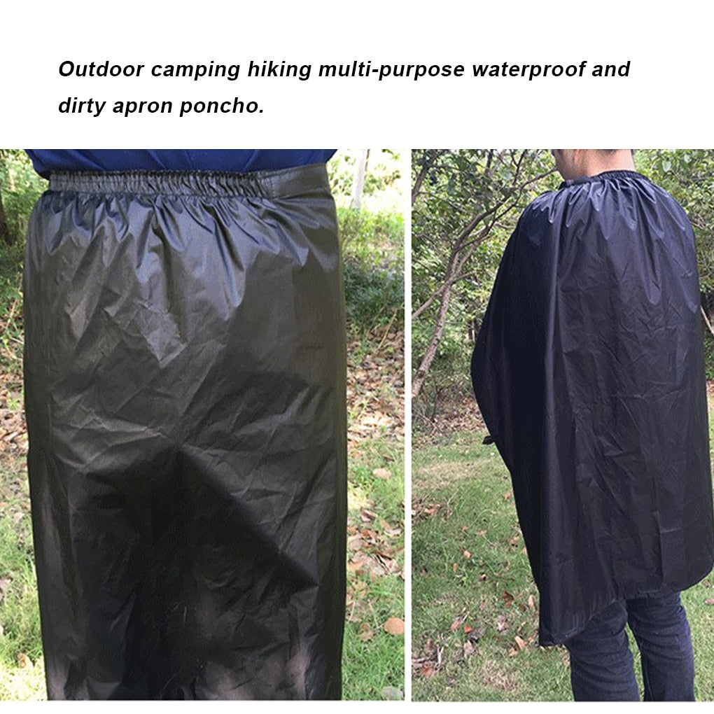 Ultra Light Upgraded Rain Skirt 40D Nylon Waterproof Outdoor Skirt Poncho Portable Unisex