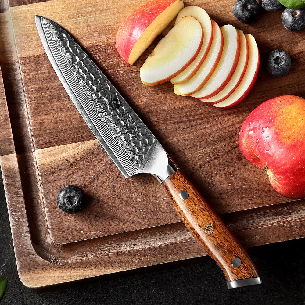 Utility Knife 67 Layers VG10 Damascus Stainless Steel Japan Chef Knife Kitchen Cook Knives