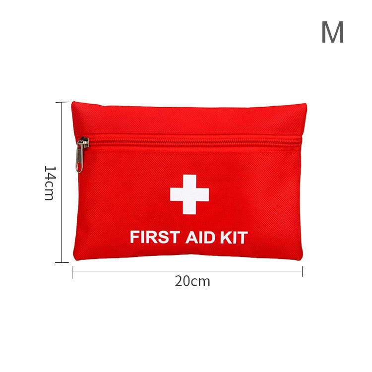 New Portable Waterproof First Aid Kit Bag Emergency Kits Case Only For Outdoor Camp Travel