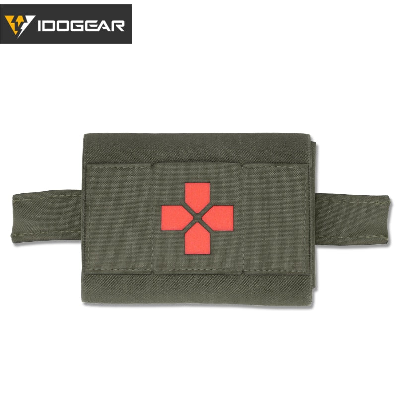 IDOGEAR Micro Med kit Medical Pouch Tactical Molle Pouch Military First Aid Kits Bag 3571