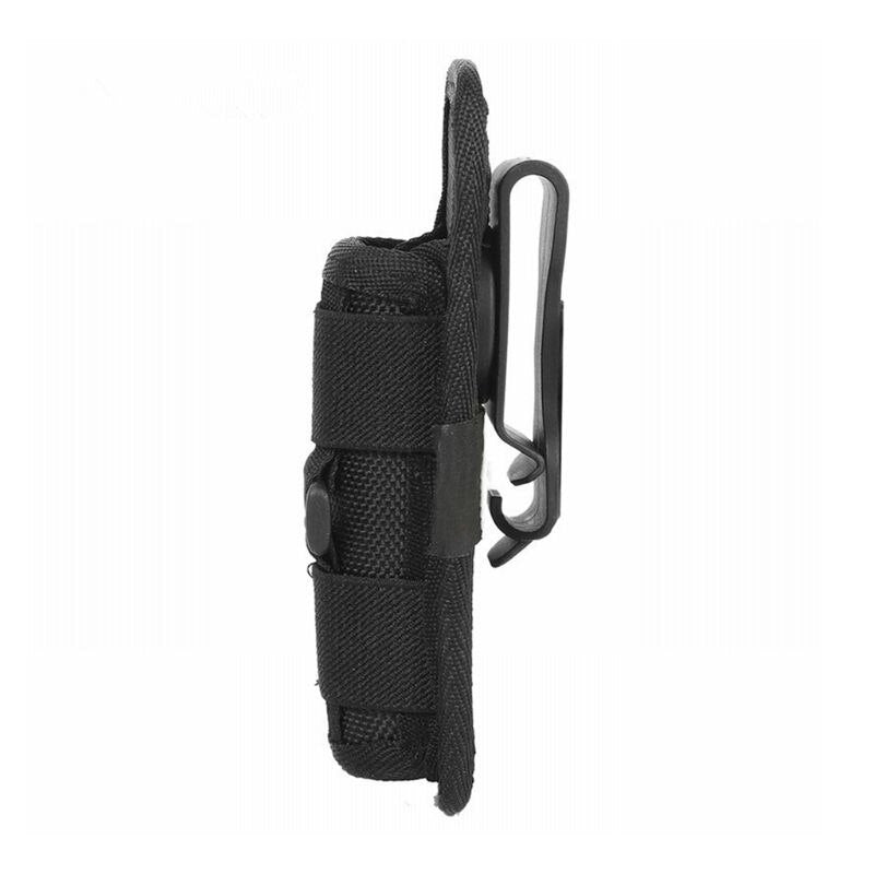 1 Pc Tactical 360 Degrees Rotatable Flashlight Pouch Bag Holster Torch Case for Belt Torch