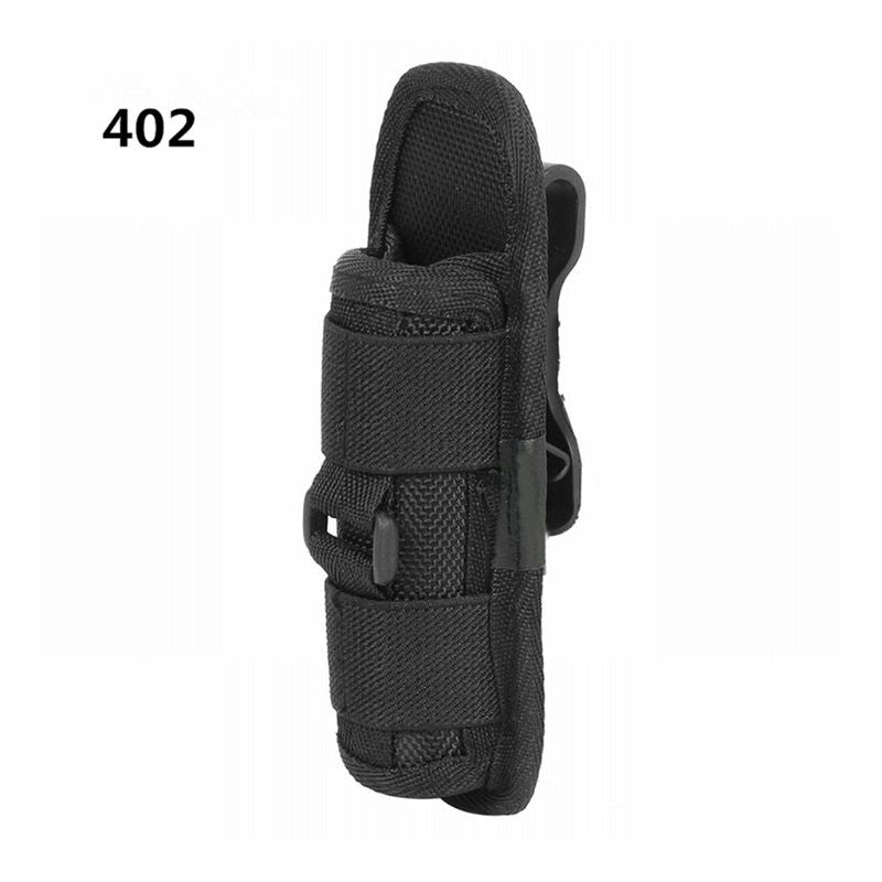 1 Pc Tactical 360 Degrees Rotatable Flashlight Pouch Bag Holster Torch Case for Belt Torch