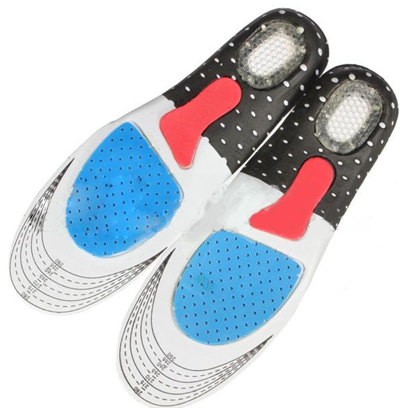 1 Pair Unisex Outdoor Soft Insoles Orthotic Arch Support Shoe Pad Cushion for Men Women