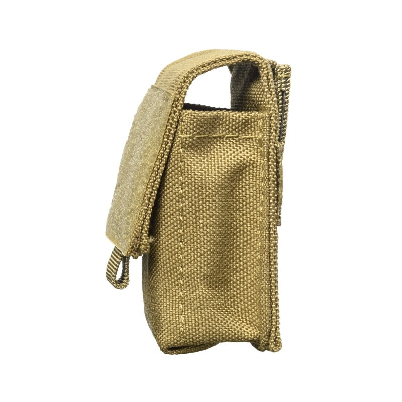 Military Molle EDC Pouch Waist Bag Tactical Single Cigarette Pouch Knife Flashlight Sheath Airsoft