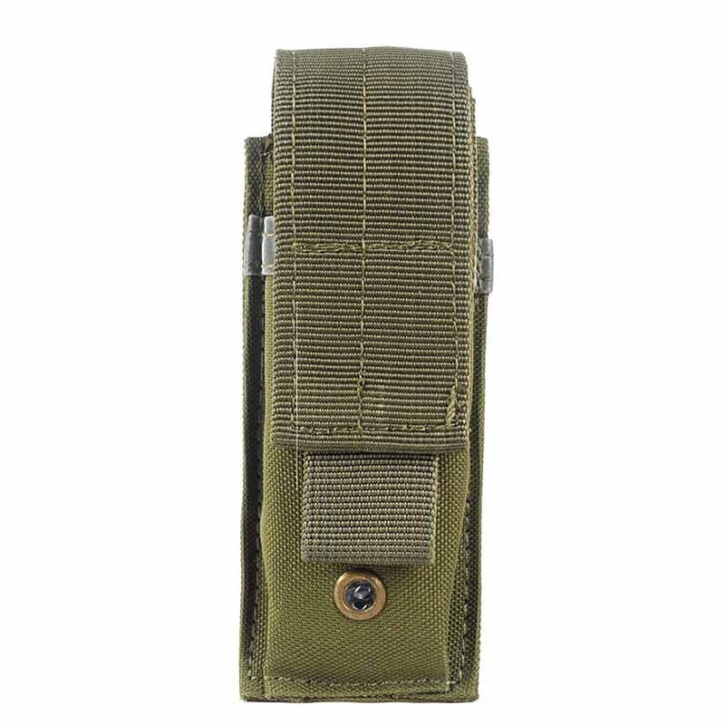 Tactical Molle Pouch Outdoor Military Flashlight Pouch Single Pistol Magazine Torch