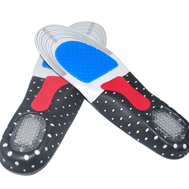 1 Pair Unisex Outdoor Soft Insoles Orthotic Arch Support Shoe Pad Cushion for Men Women