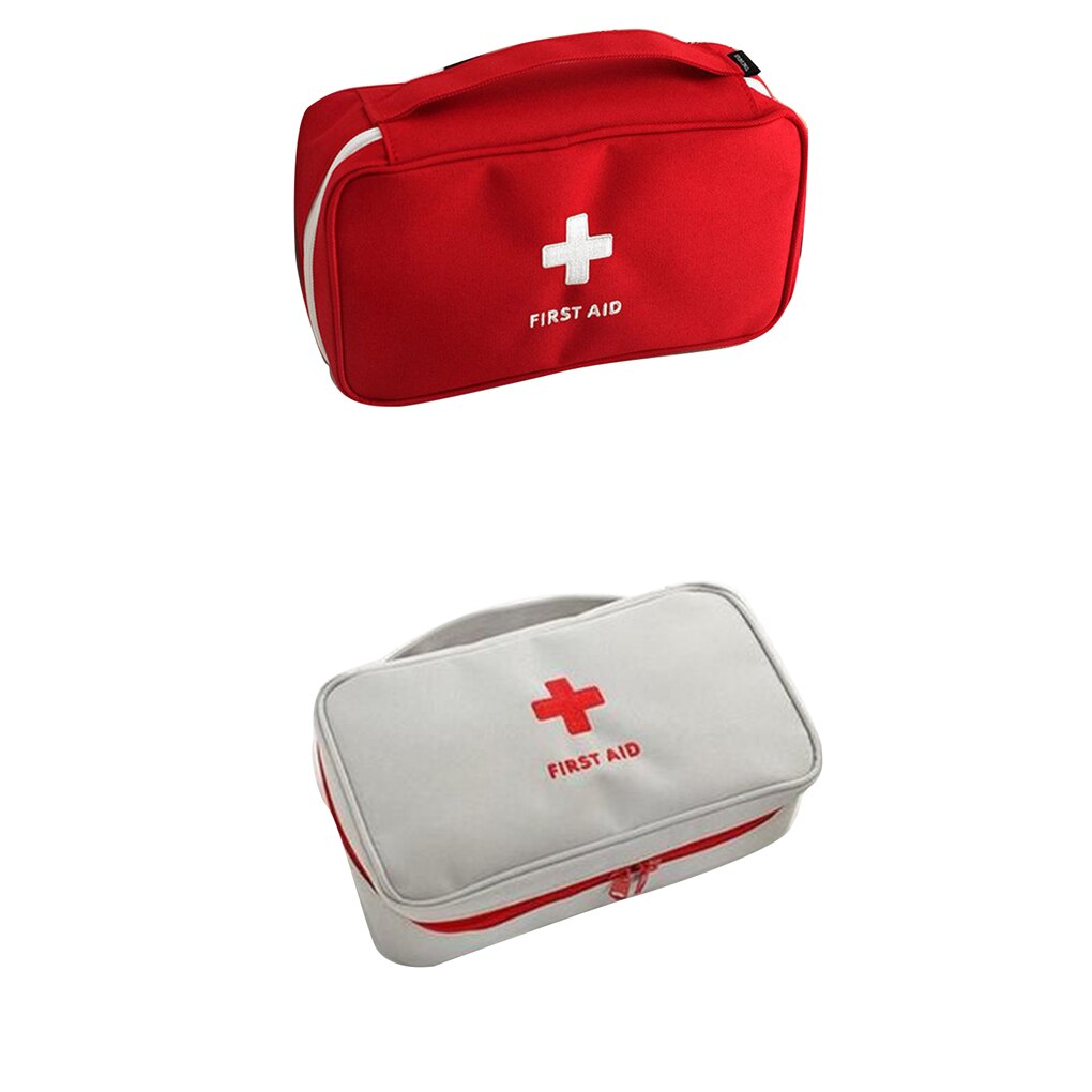 Large Capacity Portable Storage Bag Outdoor First Aid Kit Organizer Travel Medicine Package