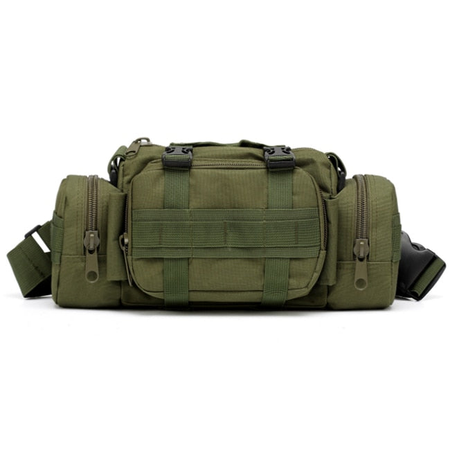 Outdoor Military Tactical Waist Bag Waterproof Nylon Camping Hiking Backpack Pouch Hand Bag