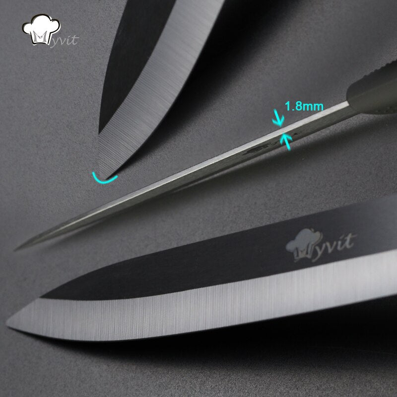 Kitchen Ceramic Knives 3" Paring 5" Slicing Ceramic Blade Kitchen Knives Cooking tools