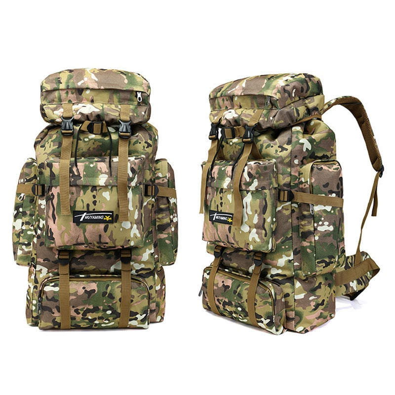 Nylon Waterproof Military Tactics Molle Army Bag Men Backpack Rucksack for Hike Travel