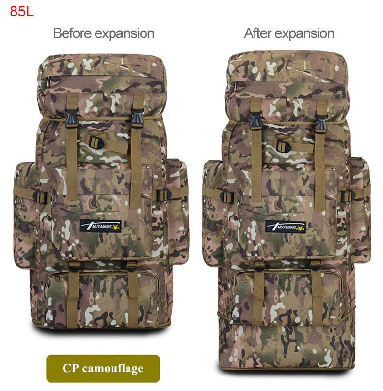 Backpack Nylon Waterproof Military Camouflage Molle Army Men Rucksack Travel