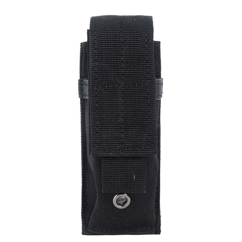 Tactical Molle Pouch Outdoor Military Flashlight Pouch Single Pistol Magazine Torch