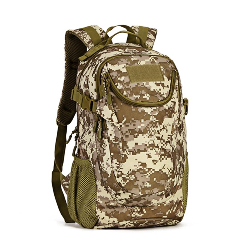 Molle 25L Sports Backpack 14 Inches Laptop Military Outdoor Fishing Hunting Camping Rcksack