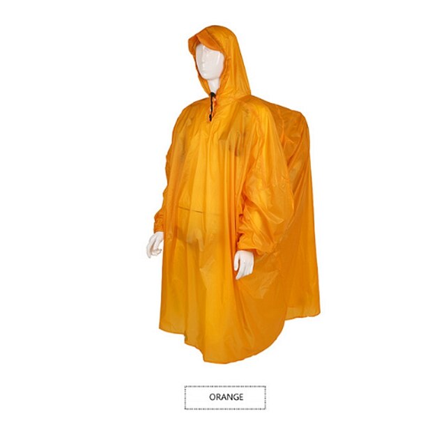 Lightweight 15D Silicone Raincoat Multi Functional Poncho Rain Waterproof Cover For Travel