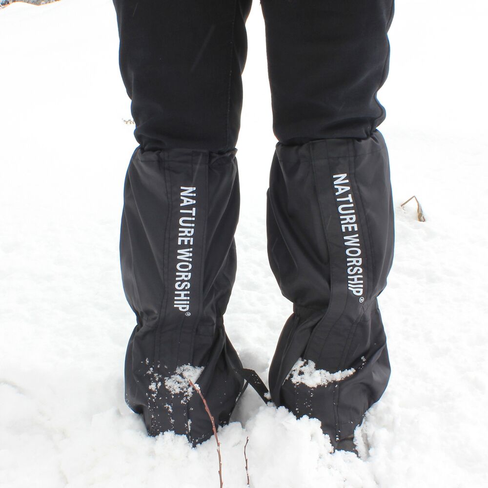 NEW 1 Pair Outdoor Hiking Walking Climbing Hunting Snow Legging Gaiters ski gaiters