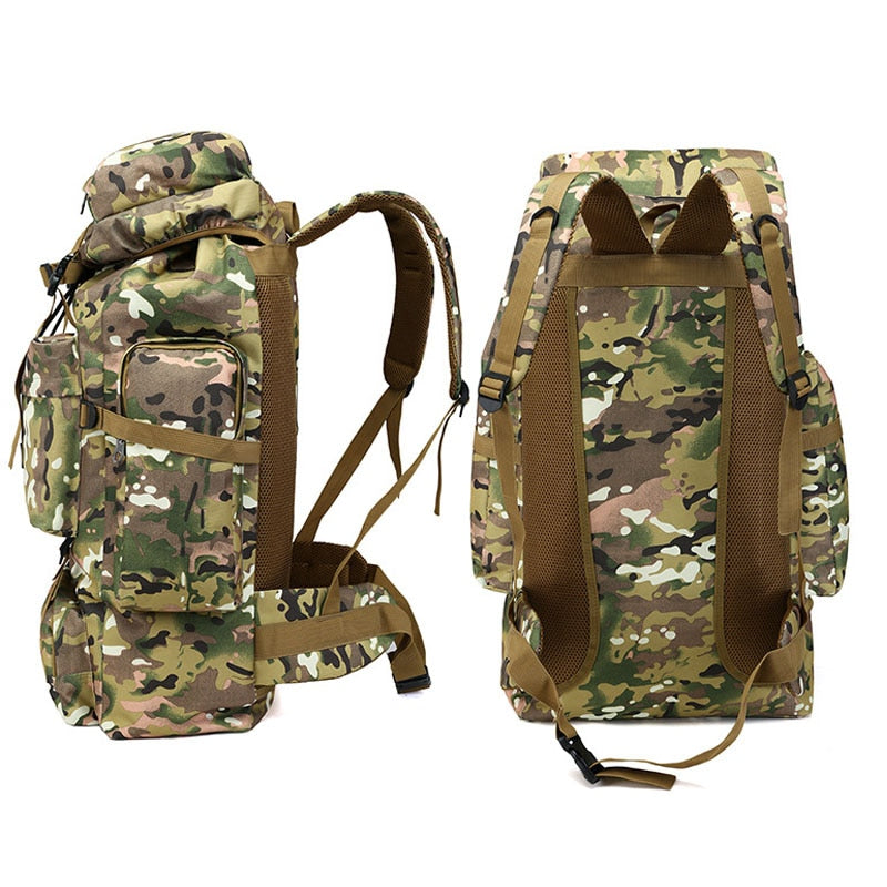 Nylon Waterproof Military Tactics Molle Army Bag Men Backpack Rucksack for Hike Travel