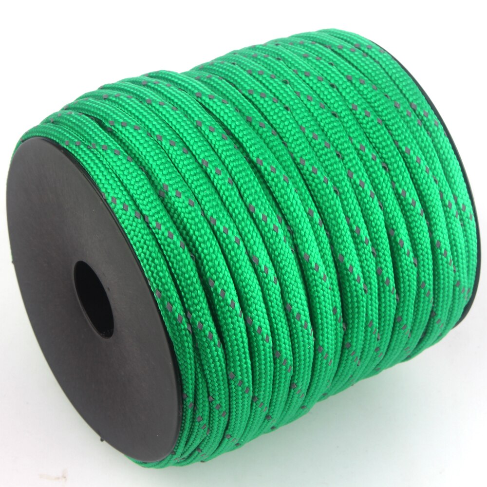 YoouPara Reflective Paracord 100Feet Spools 7 Strand Parachute for Outdoor Campling