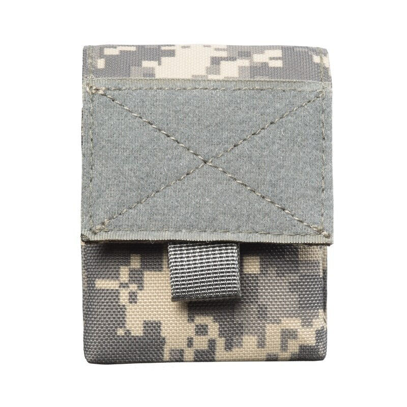 Military Molle EDC Pouch Waist Bag Tactical Single Cigarette Pouch Knife Flashlight Sheath Airsoft