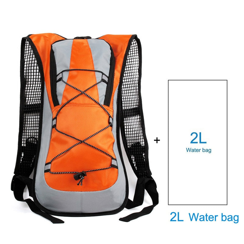 Bicycle Bag Waterproof Bike Backpack Nylon Cycling Hiking Camping Hydration Backpack