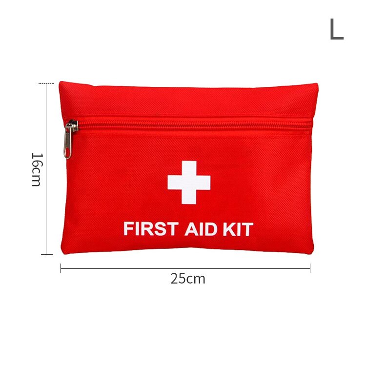 New Portable Waterproof First Aid Kit Bag Emergency Kits Case Only For Outdoor Camp Travel