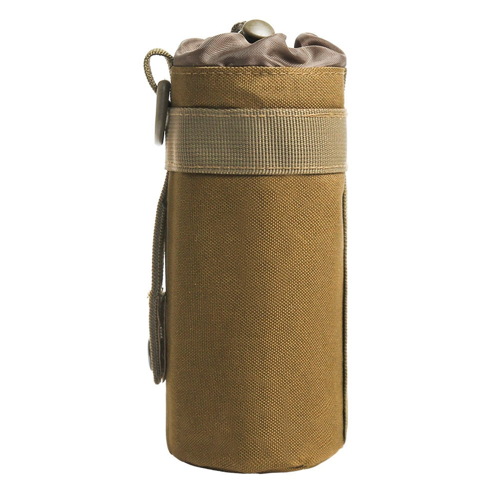 Tactical Molle Water Bottle Pouch Portable Kettle Pocket Utility Pouch Outdoor Hunting