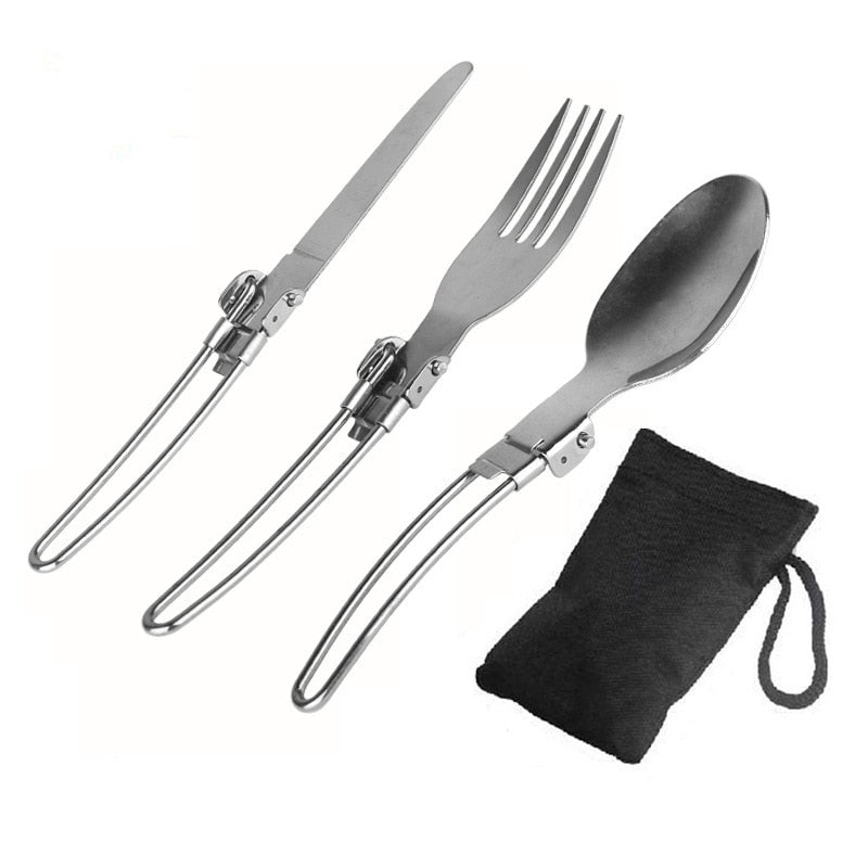 Ultra-light Camping Cookware Utensils Set Outdoor Backpacking Hiking Picnic Cooking Travel