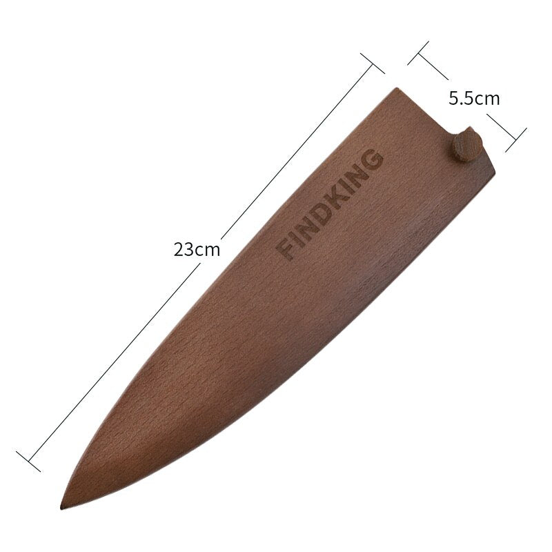 Findking brand 2018 new knives Sheaths high quality Solid Beech wood knife cover