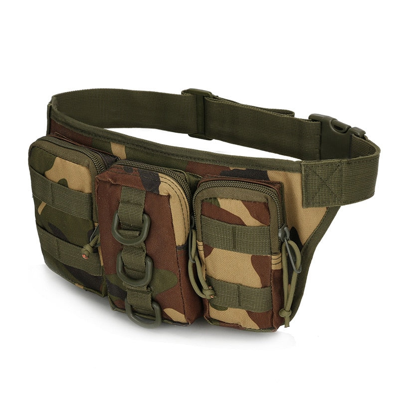 Molle Military Men Tactical Waist Bag Outdoor Sports Hiking Hunting Riding Army Pouch