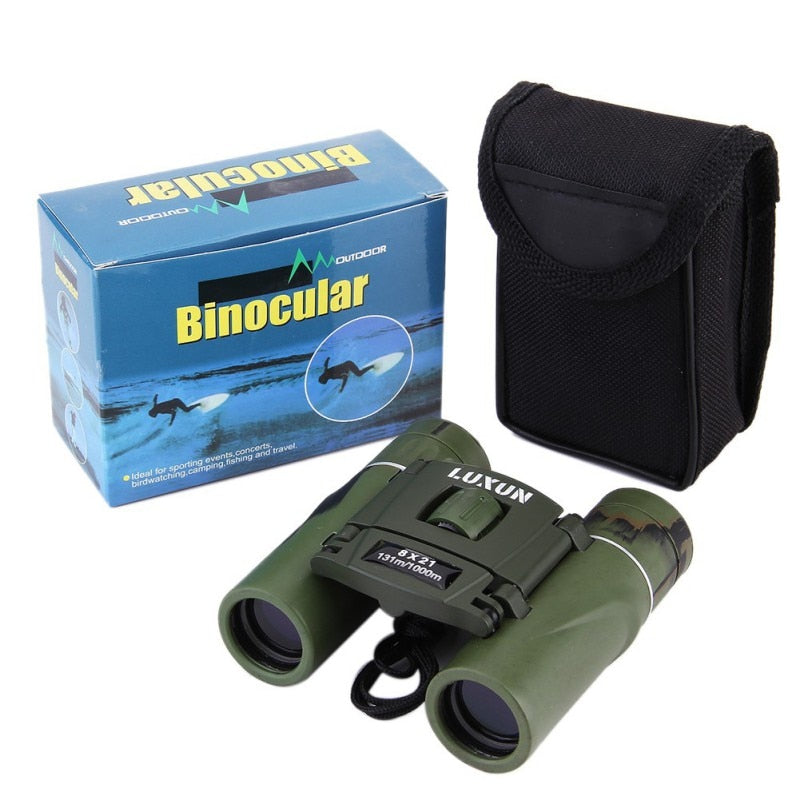 Binoculars 1000M Long Range Folding Mini Telescope Optics For Hunting Sports Outdoor