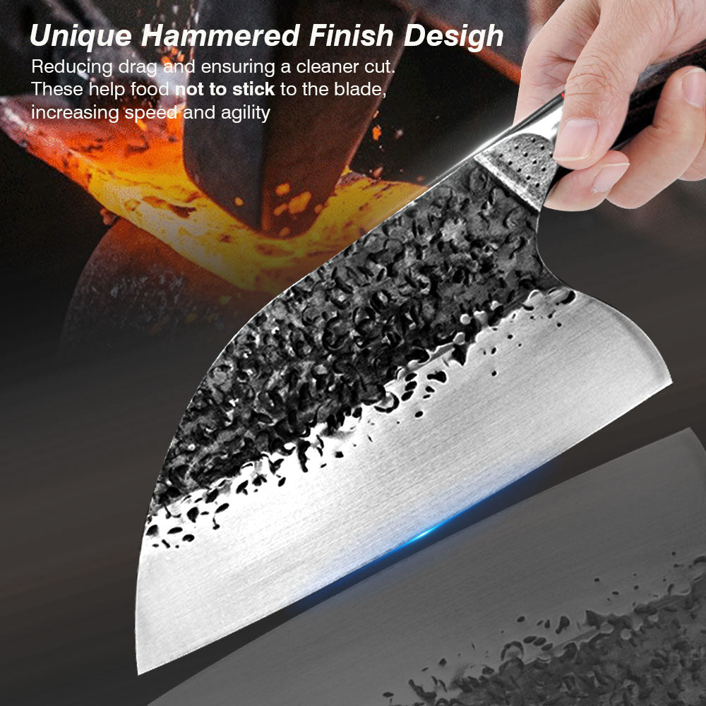 Chef Knife Butcher Knives Handmade Forged Stainless Steel Chop Chinese Cleaver Cooking Tools