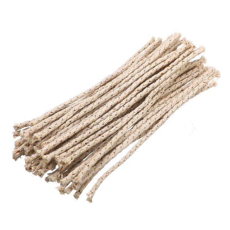 30pcs/Bag Copper Wire Cotton Core Wicks  Replacement For Zippo Petrol Lighter Fire