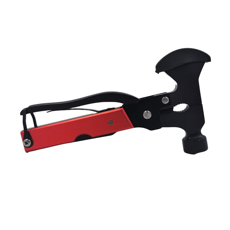 Folding Mini Knife Saw Screwdrivers Multifunctional Ax Outdoor Hammer Multitool  11 in 1