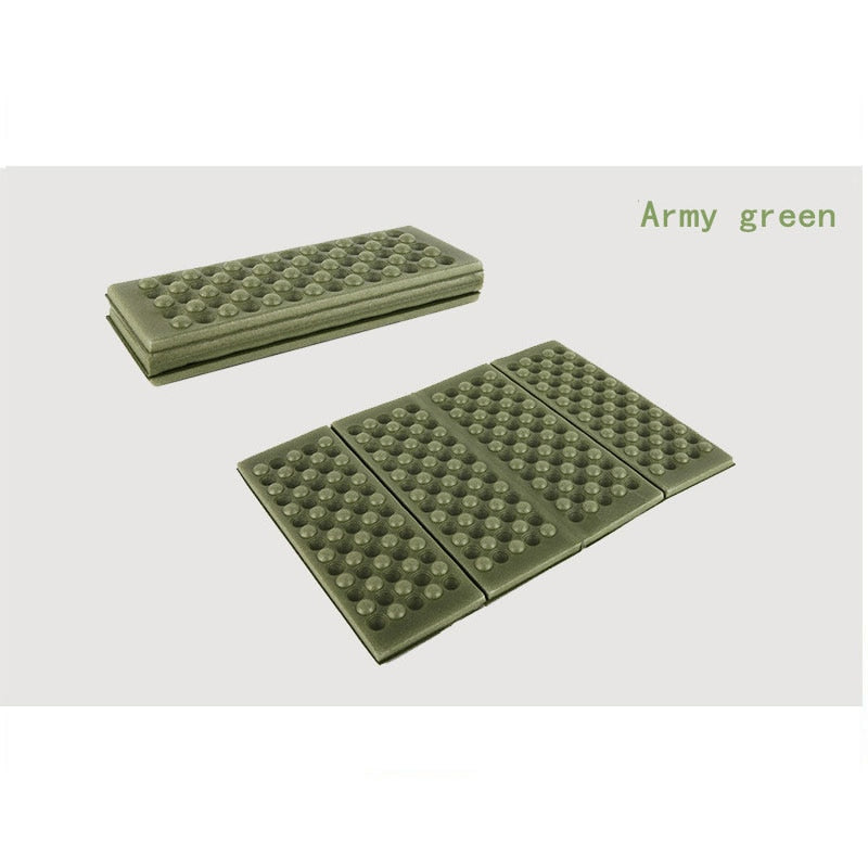 MENFLY Folding 4-Fold Cushion Outdoor XPE Foam Picnic Mat Waterproof Cool Portable Pad Camping