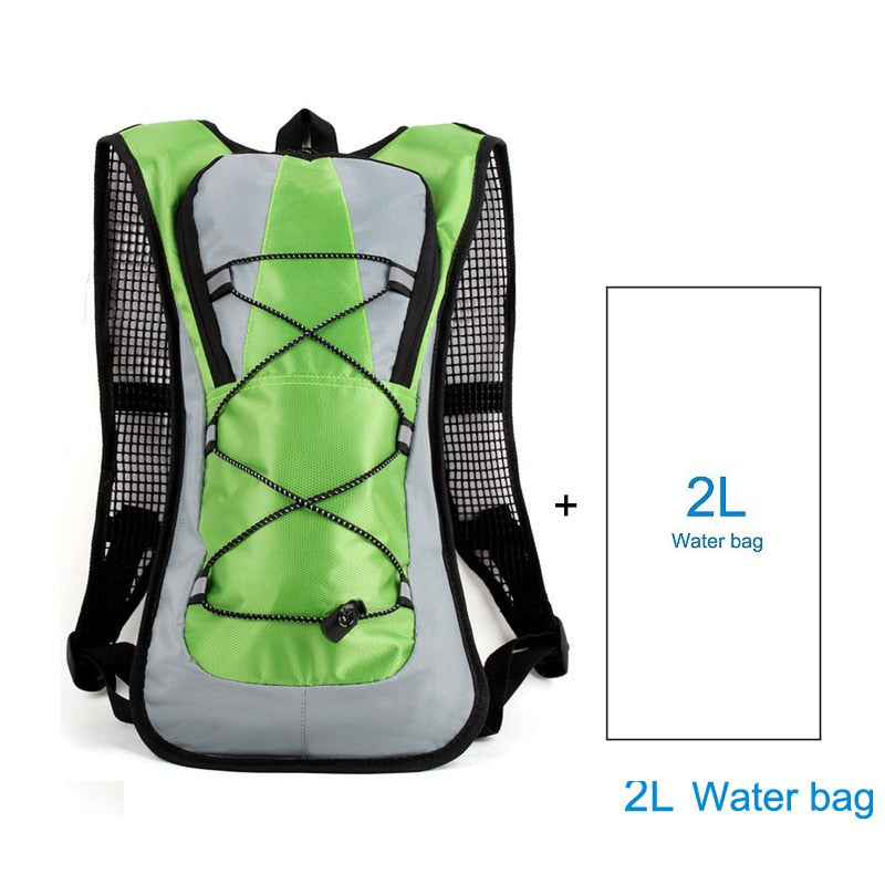 Bicycle Bag Waterproof Bike Backpack Nylon Cycling Hiking Camping Hydration Backpack