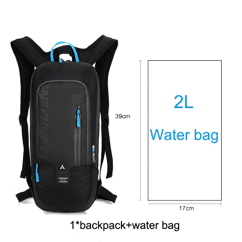 Bicycle Bag Waterproof Bike Backpack Nylon Cycling Hiking Camping Hydration Backpack