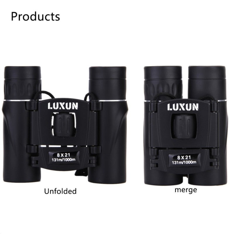 Binoculars 1000M Long Range Folding Mini Telescope Optics For Hunting Sports Outdoor