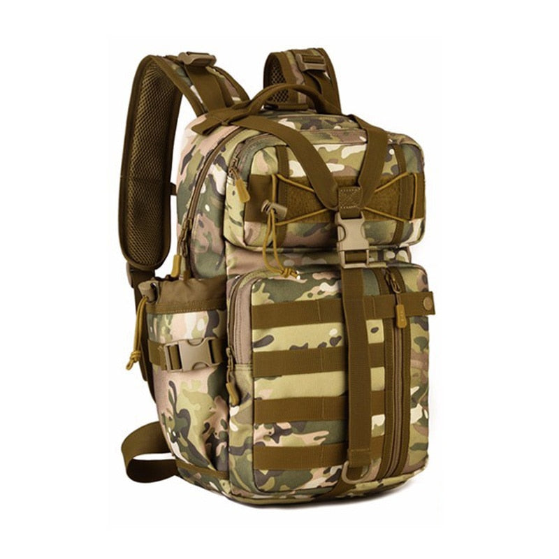 30L Men Tactical Backpack Waterproof Army Shoulder Military Rucksuck Hunting Camping