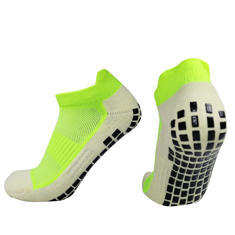 New Anti-slip Soccer Socks Men Women Outdoor Sport Grip Football Socks