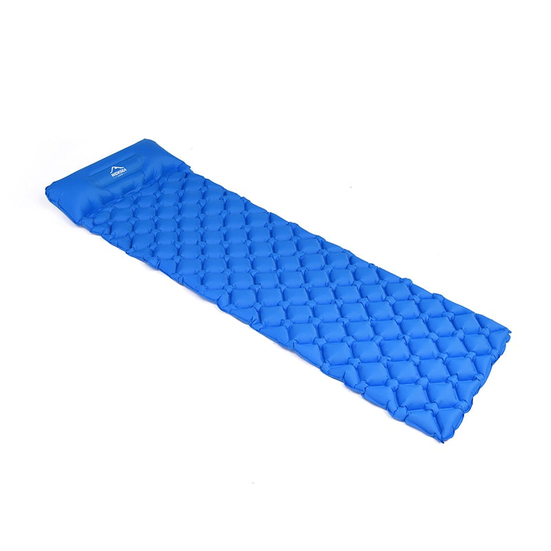 Widesea Camping Sleeping Pad Inflatable Air Mattresses Outdoor Mat Furniture Bed