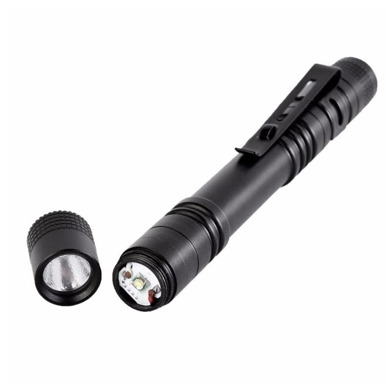 Mini LED Flashlight 50000LM Ultra Bright Lamp Handy Penlight Torch Pocket Portable Flashlight Lantern