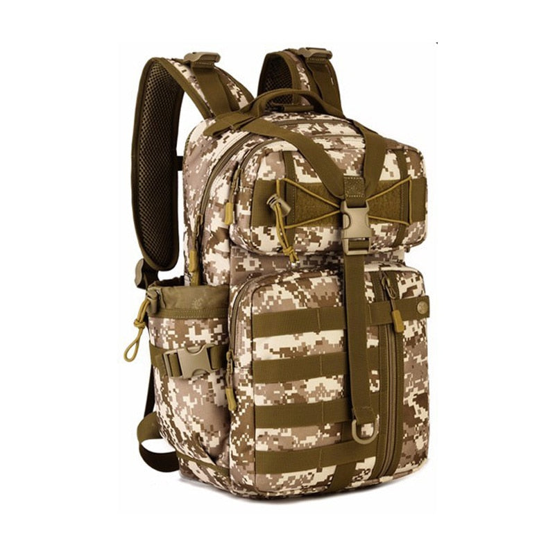 30L Men Tactical Backpack Waterproof Army Shoulder Military Rucksuck Hunting Camping