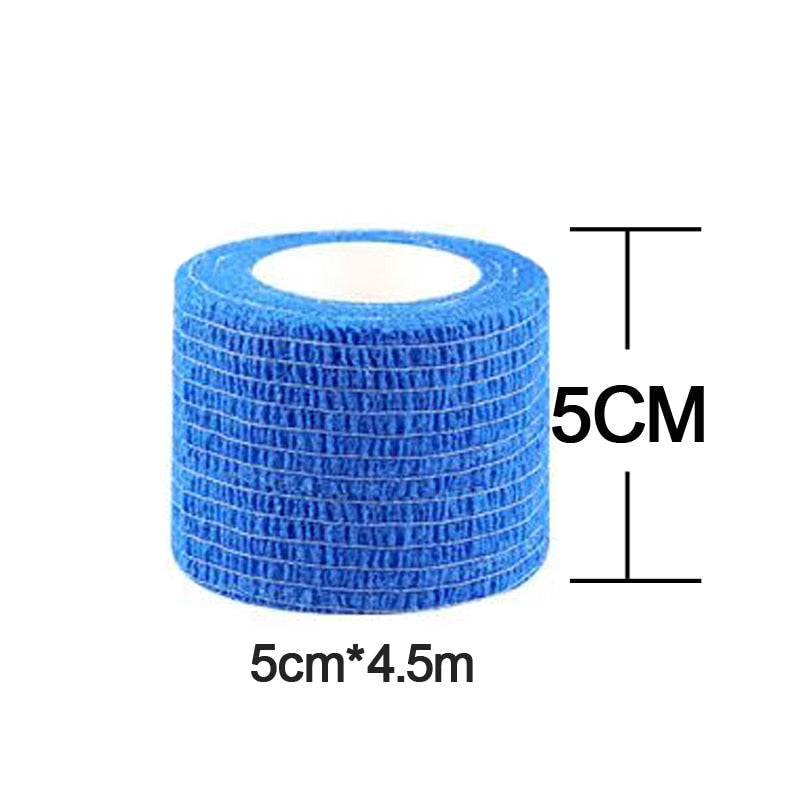 Waterproof Self-Adhesive Elastic Bandage Treatment Gauze Wrap Emergency Muscle Tape