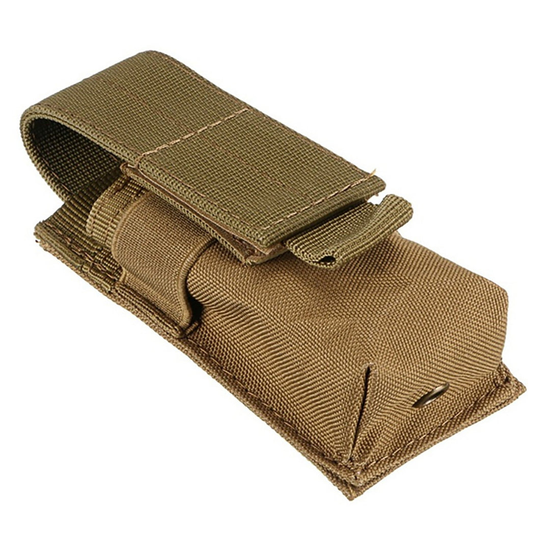 Magazine Pouch Military Single Pistol Mag Bag Molle Flashlight Pouch Torch Holder Case Outdoor