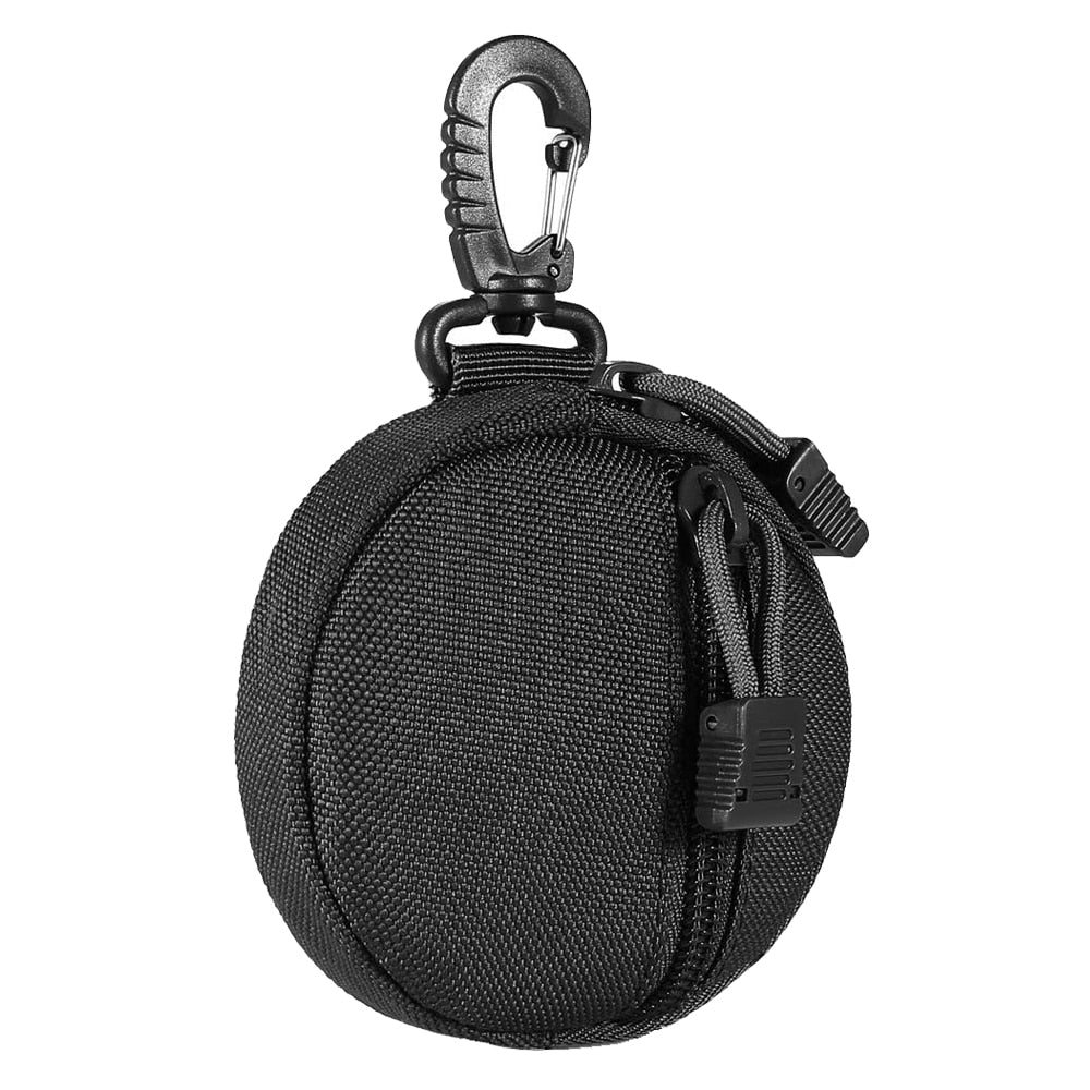 1000D Tactical EDC Pouch Wallet Bag Portable Key Coin Purse Waist Fanny Pack Earphone