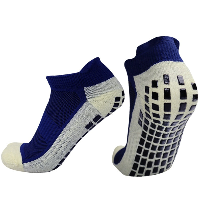 New Anti-slip Soccer Socks Men Women Outdoor Sport Grip Football Socks